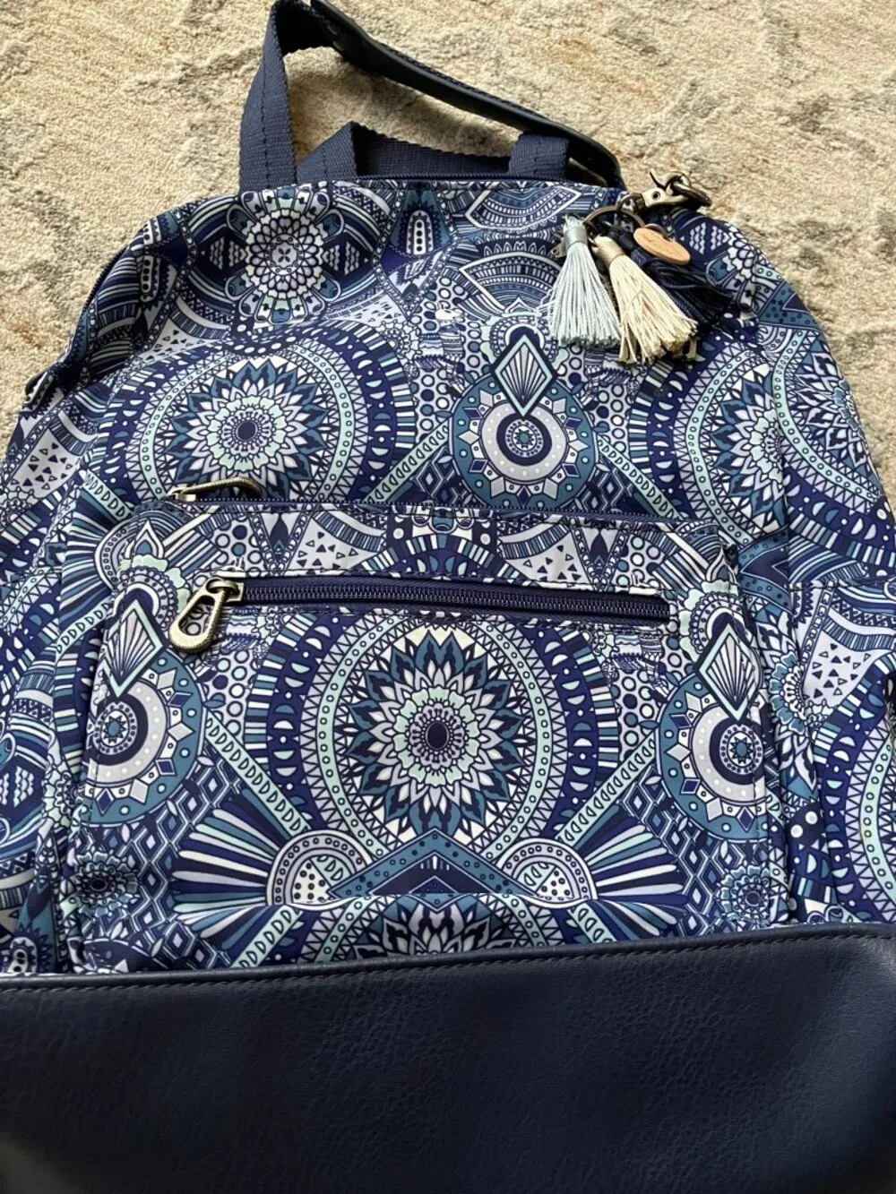 Sakroots loyola backpack and crossbody bag